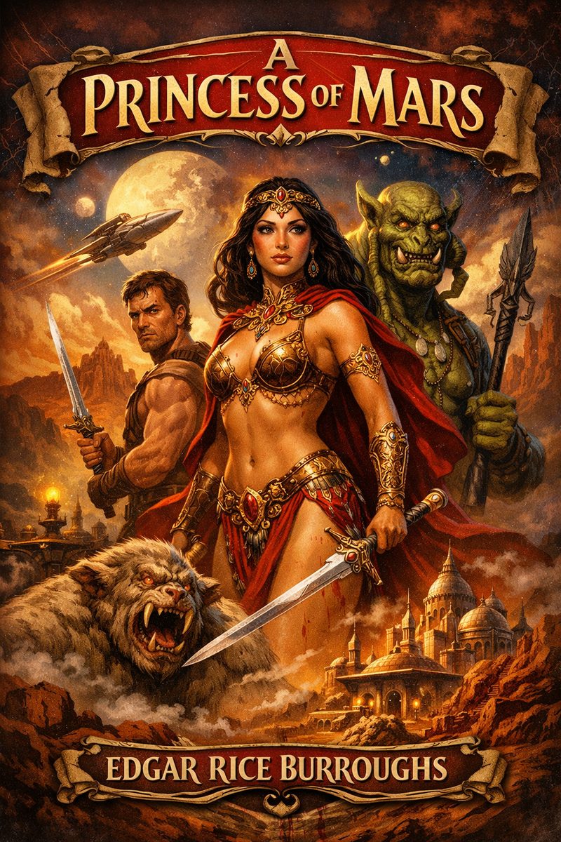 A Princess of Mars — cover
