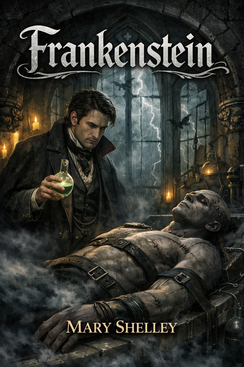 Frankenstein — cover